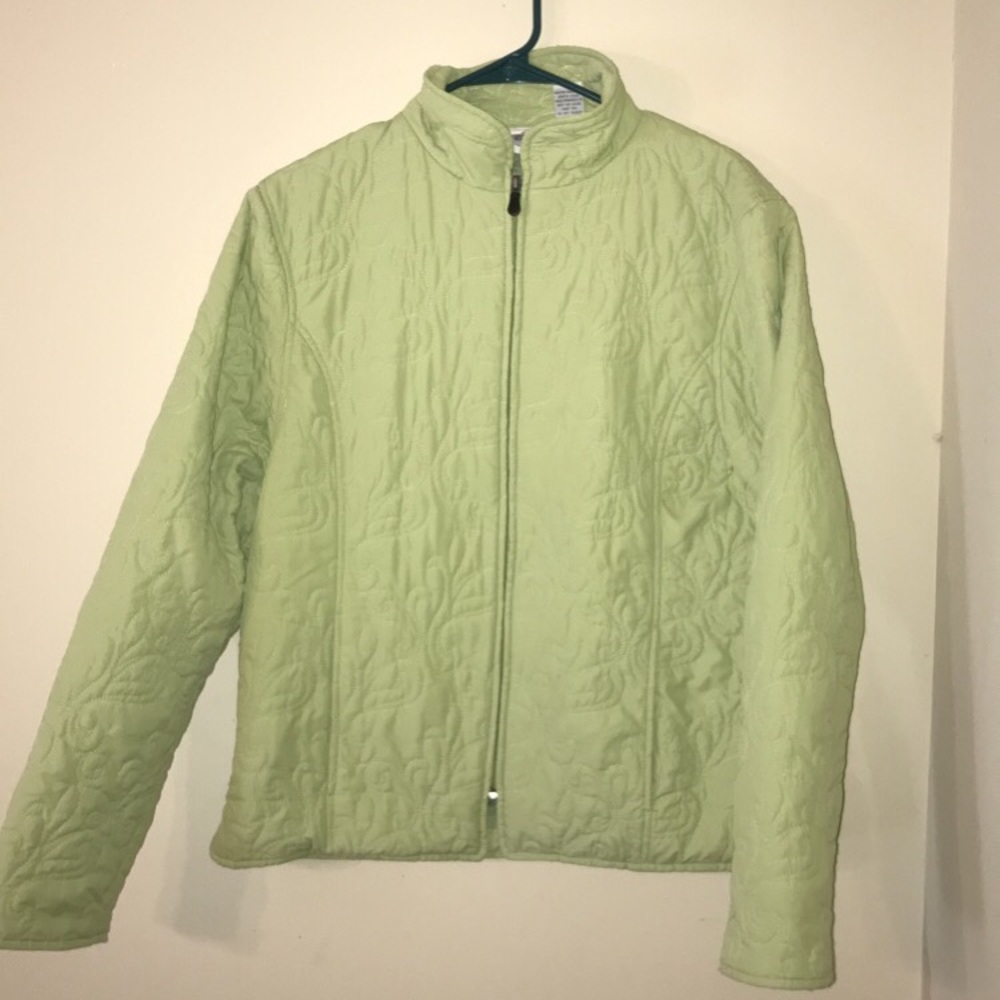 Virginia Rader Green Coat